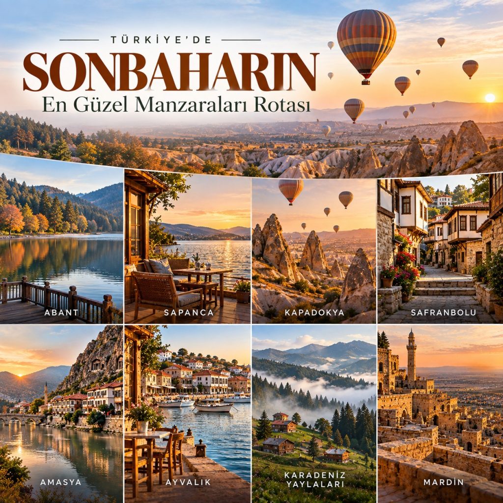 Ekim Ayında Türkiye’de Gezilecek Yerler: Sonbaharın En Güzel Manzaraları Rotası